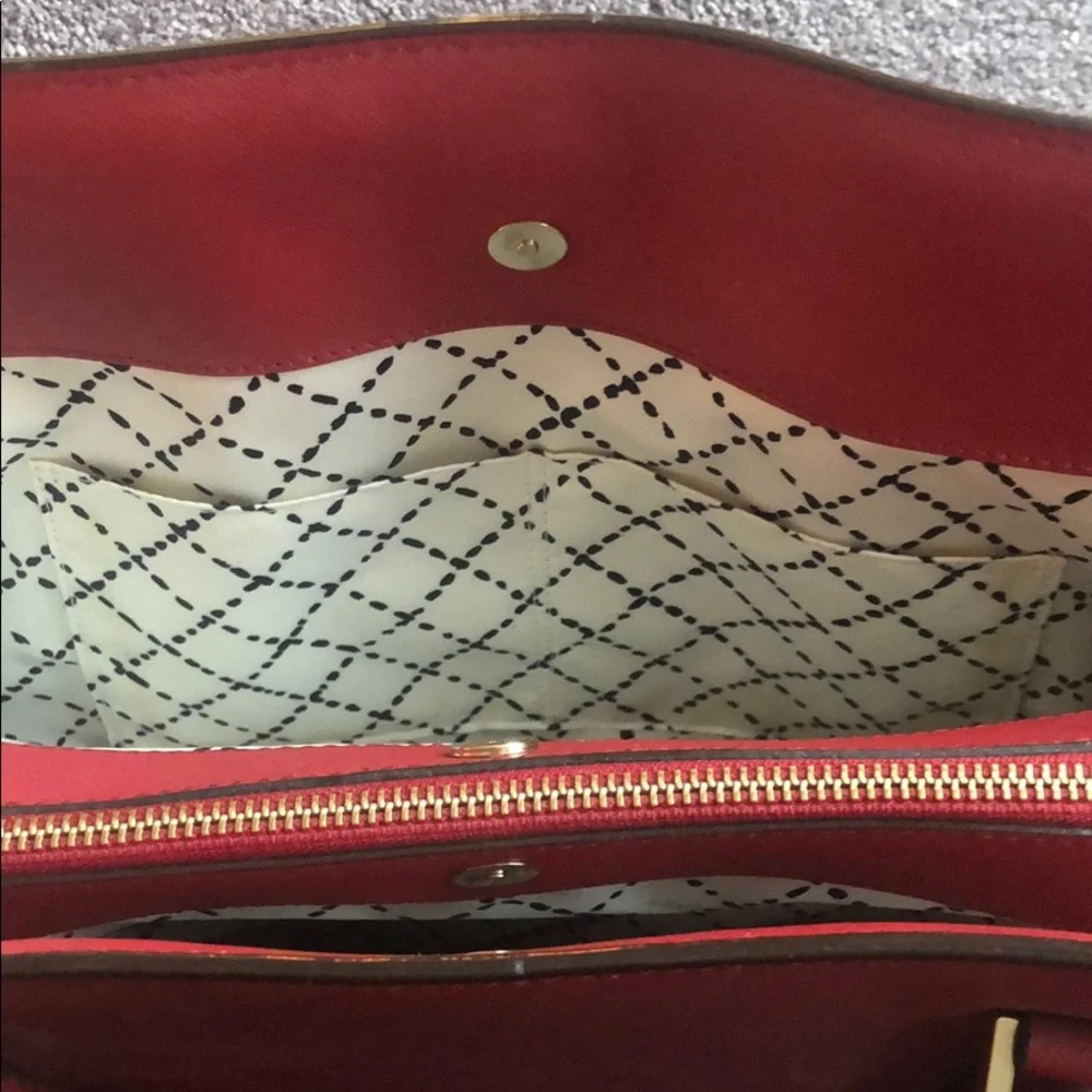 Kate Spade - Ruby Red Large Satchel - NWOT